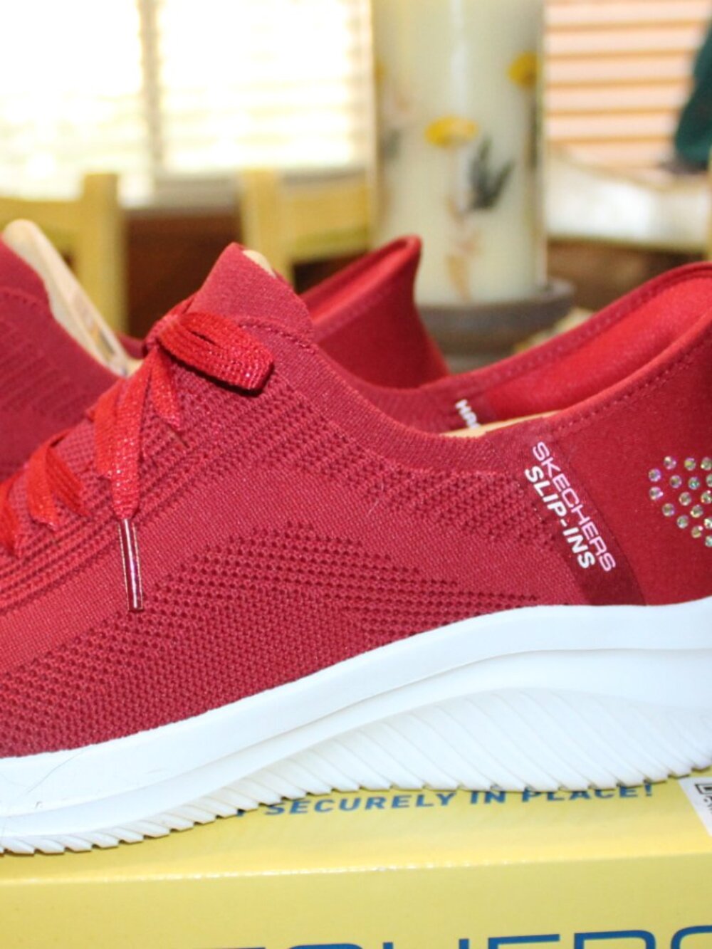 NWT Skechers Ultra Flex "Heart Me" slip ins women's size 9 1/2 DARLING!! - Picture 4 of 12